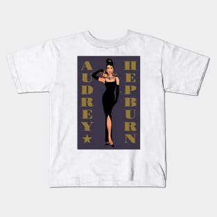 Audrey Hepburn Kids T-Shirt